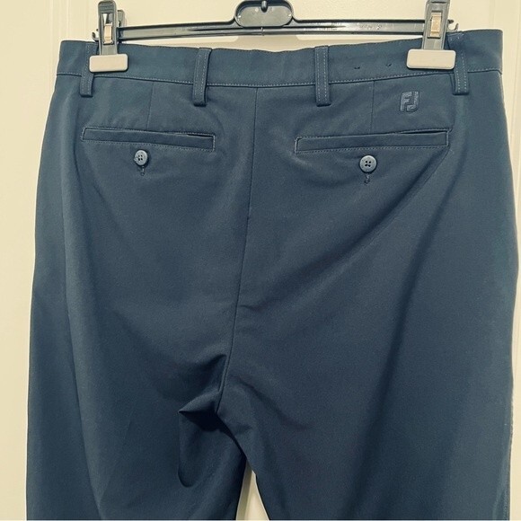 FootJoy Men's Navy Golf Performance Stretch Trousers in Size 34 x 30 - Picture 8 of 12